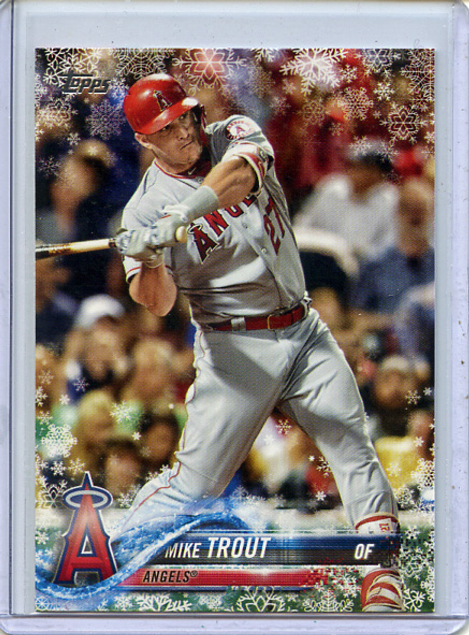 Mike Trout 2018 Topps Holiday #HMW100