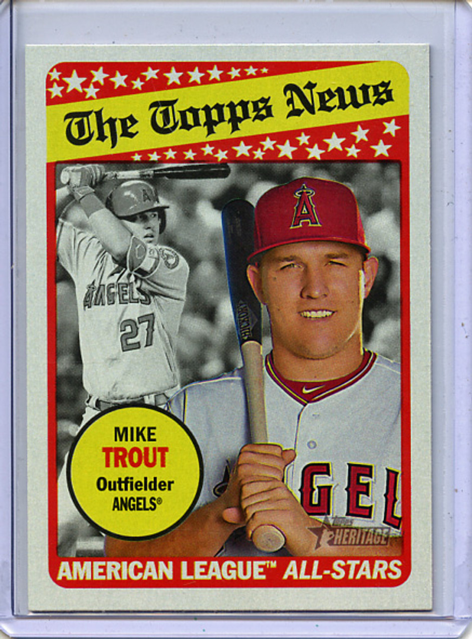 Mike Trout 2018 Heritage #47