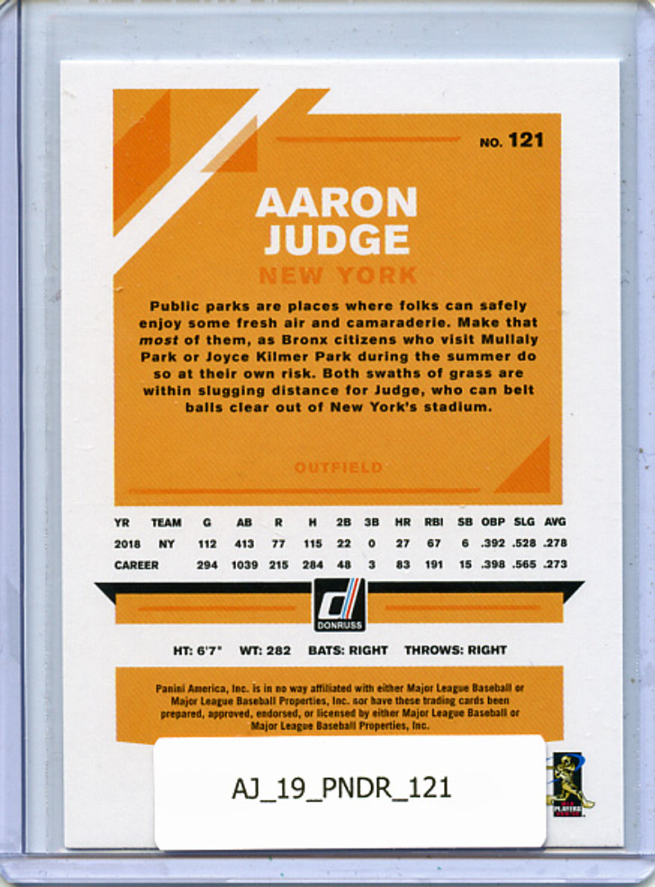 Aaron Judge 2019 Donruss #121