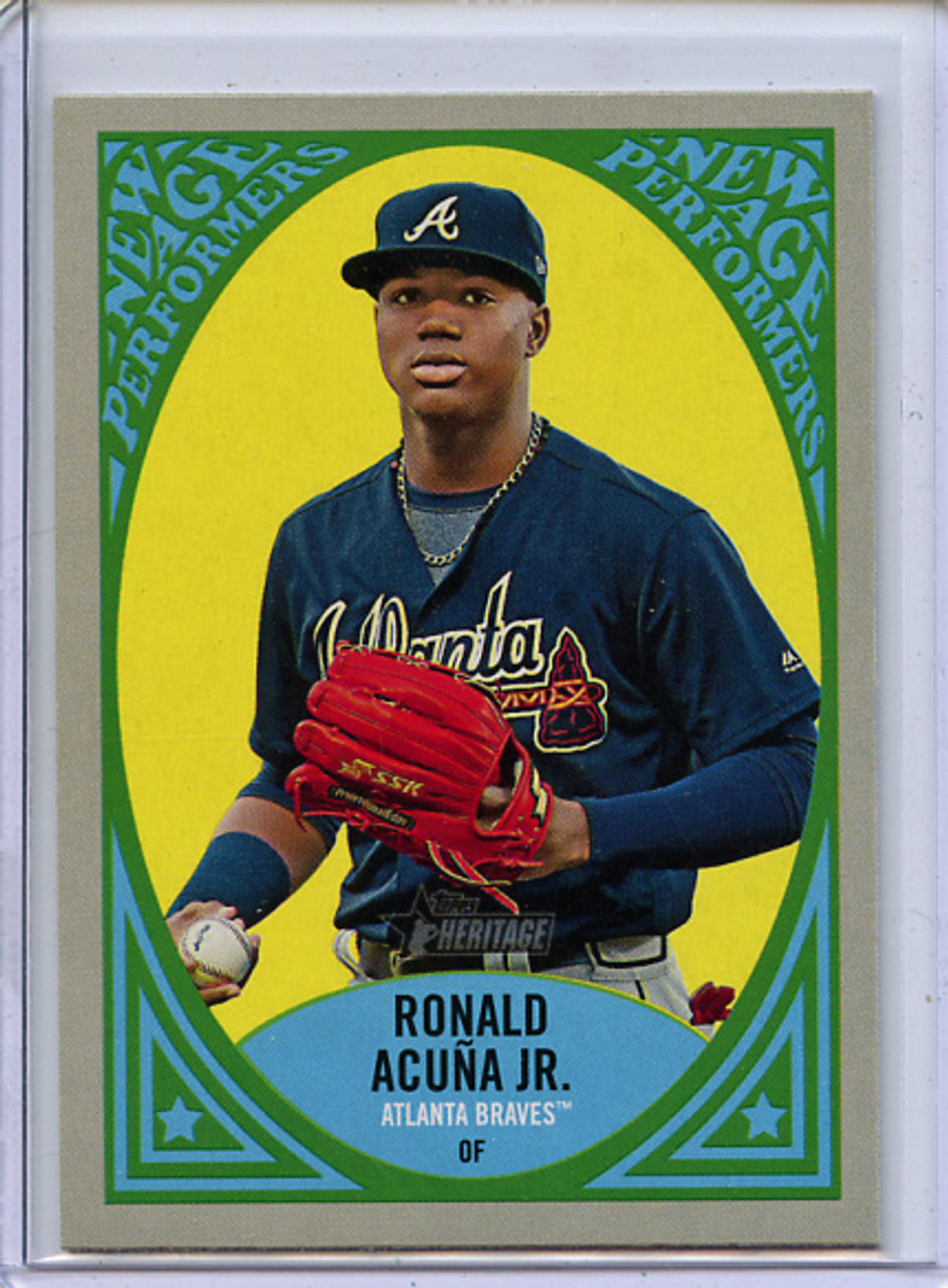Ronald Acuna Jr. 2019 Heritage, New Age Performers #NAP-17