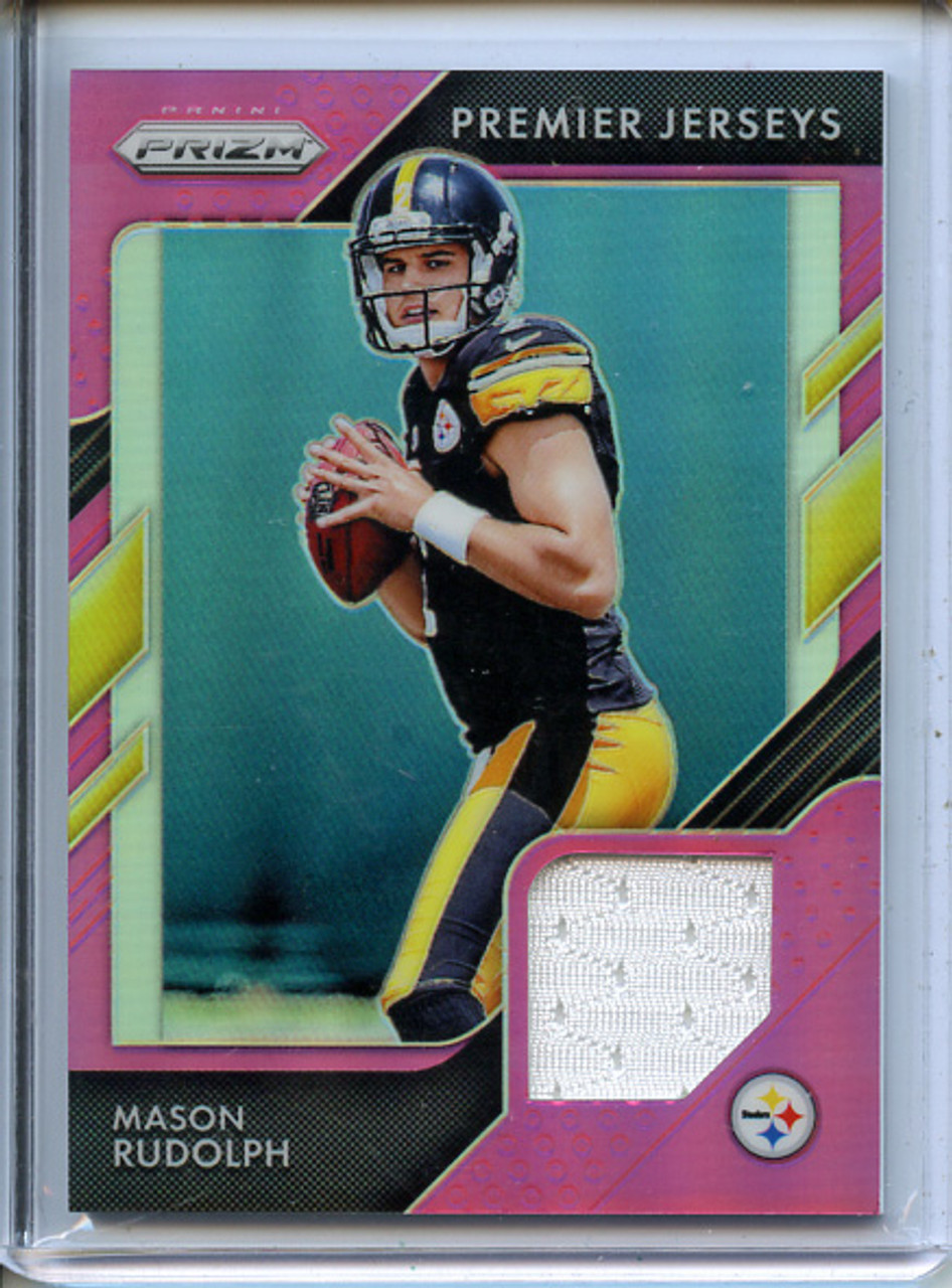 Mason Rudolph 2018 Prizm, Premier Jerseys #PP-25 Pink (2)