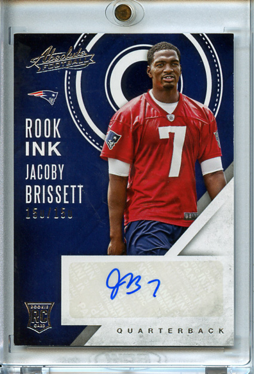 Jacoby Brissett 2016 Absolute, Rook Ink #30 Silver (#150/150)