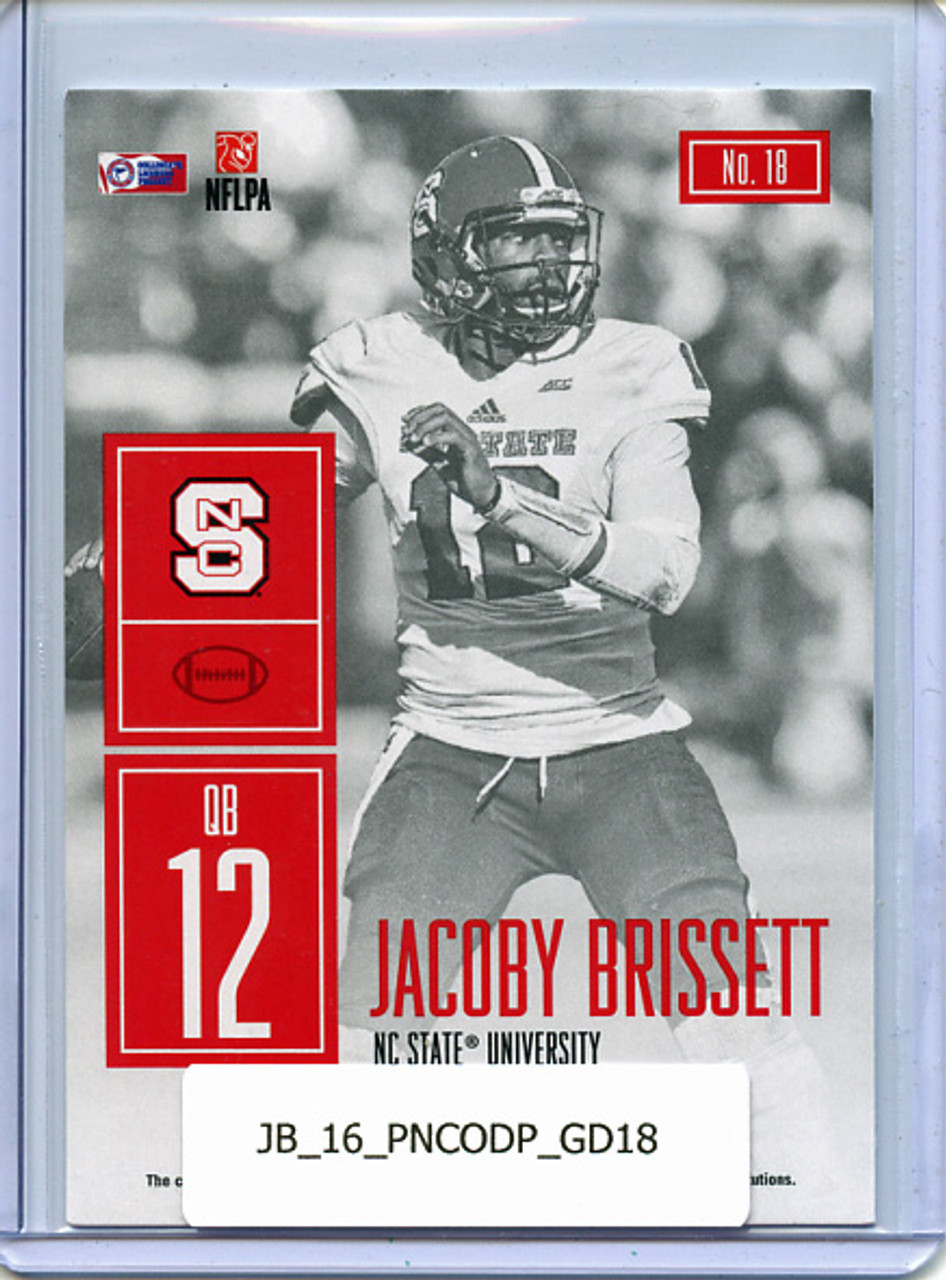 Jacoby Brissett 2016 Contenders Draft Picks, Game Days #18