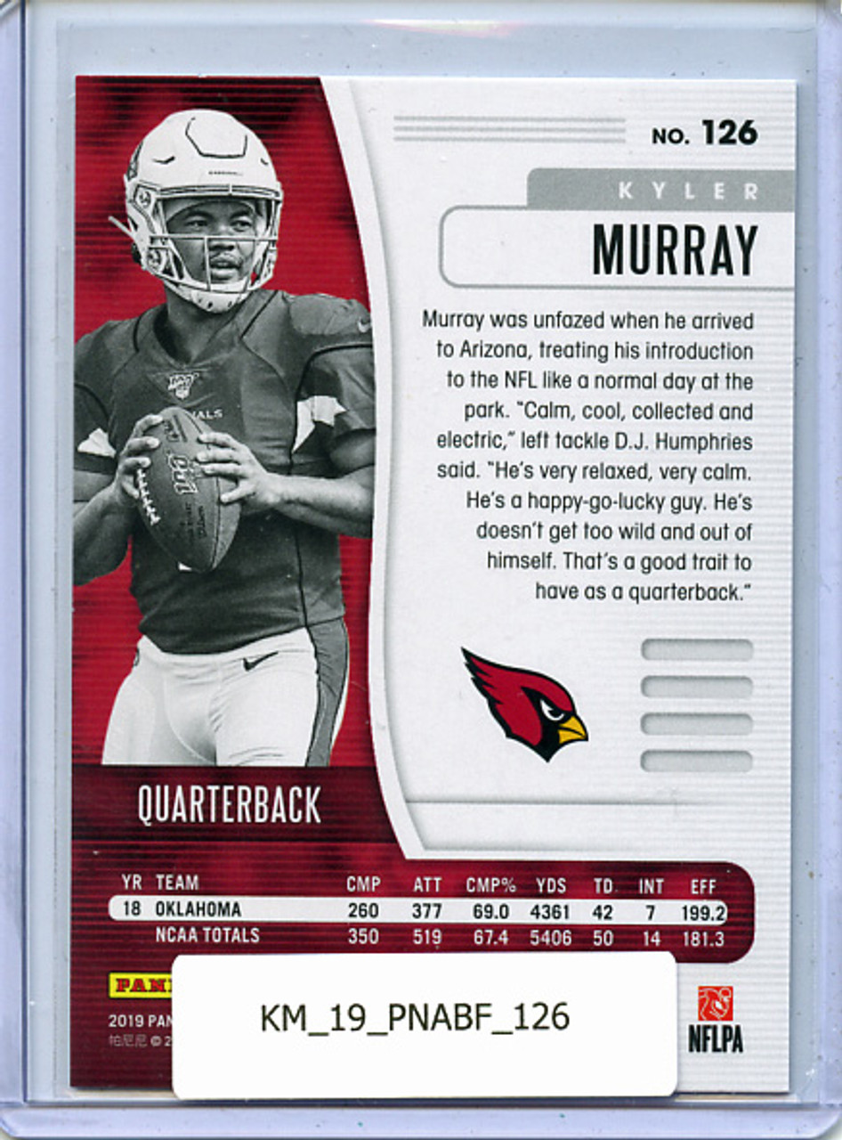 Kyler Murray 2019 Absolute #126