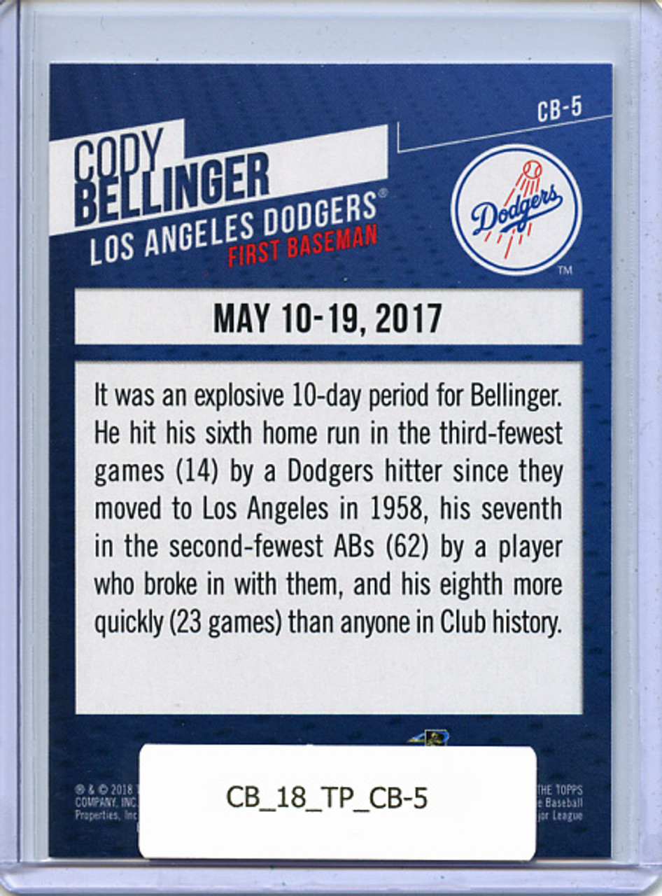 Cody Bellinger 2018 Topps, Highlights #CB-5