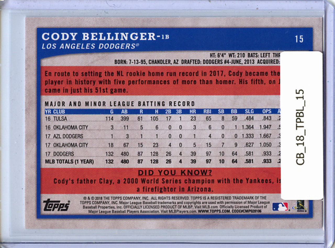 Cody Bellinger 2018 Big League #15