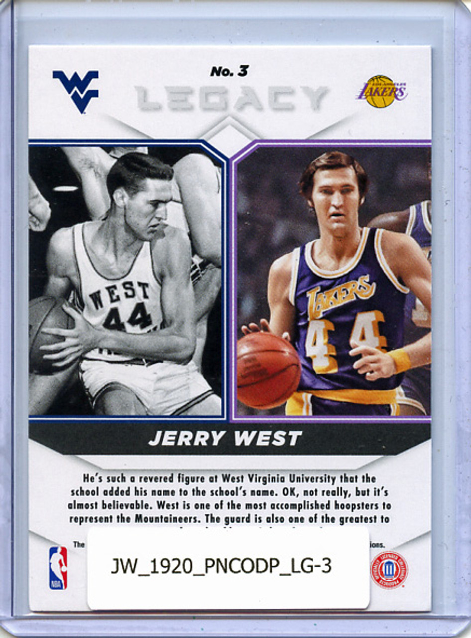 Jerry West 2019-20 Contenders Draft Picks, Legacy #3