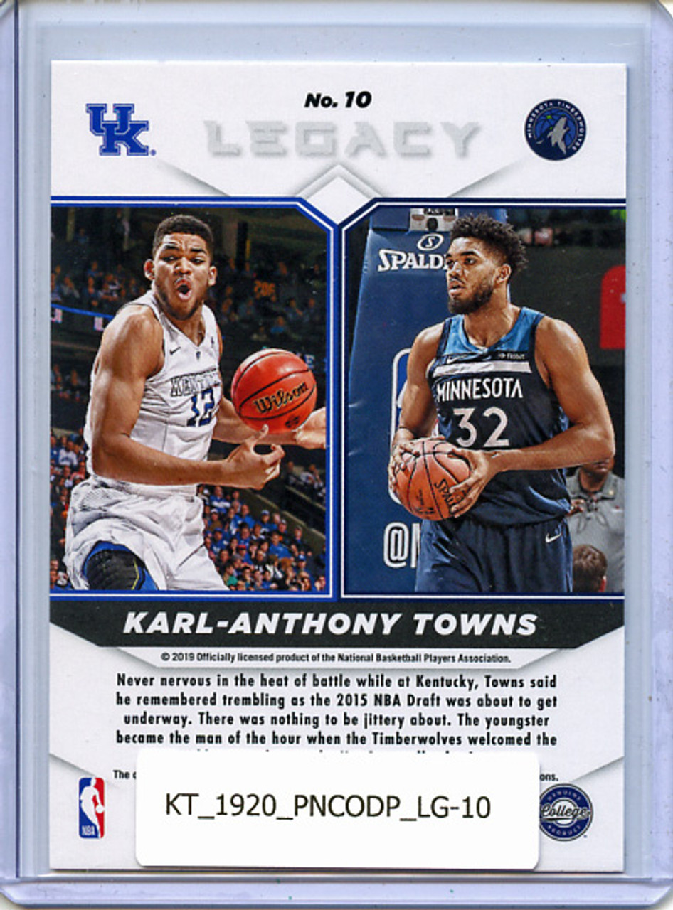 Karl-Anthony Towns 2019-20 Contenders Draft Picks, Legacy #10