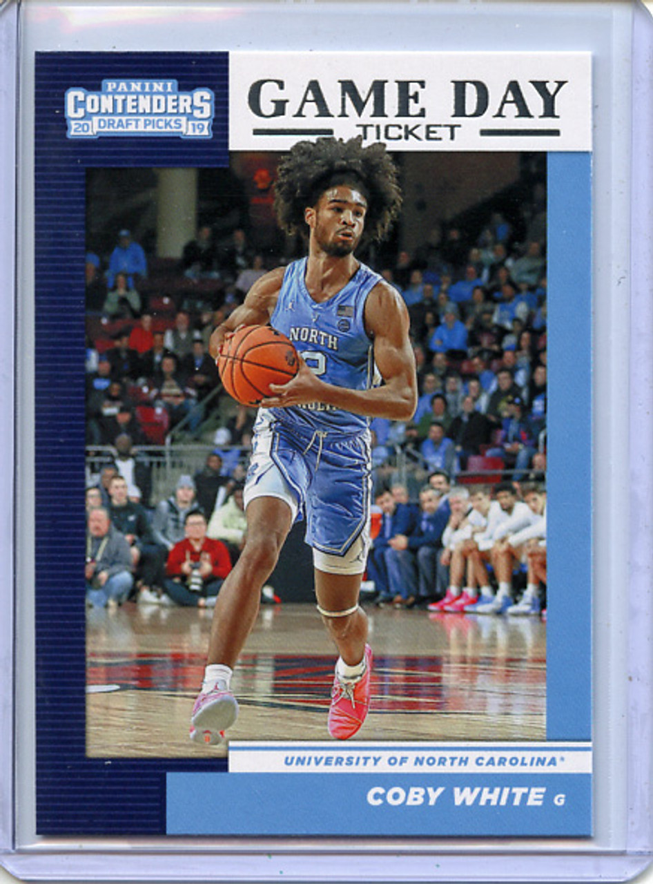 Coby White 2019-20 Contenders Draft Picks, Game Day Ticket #8