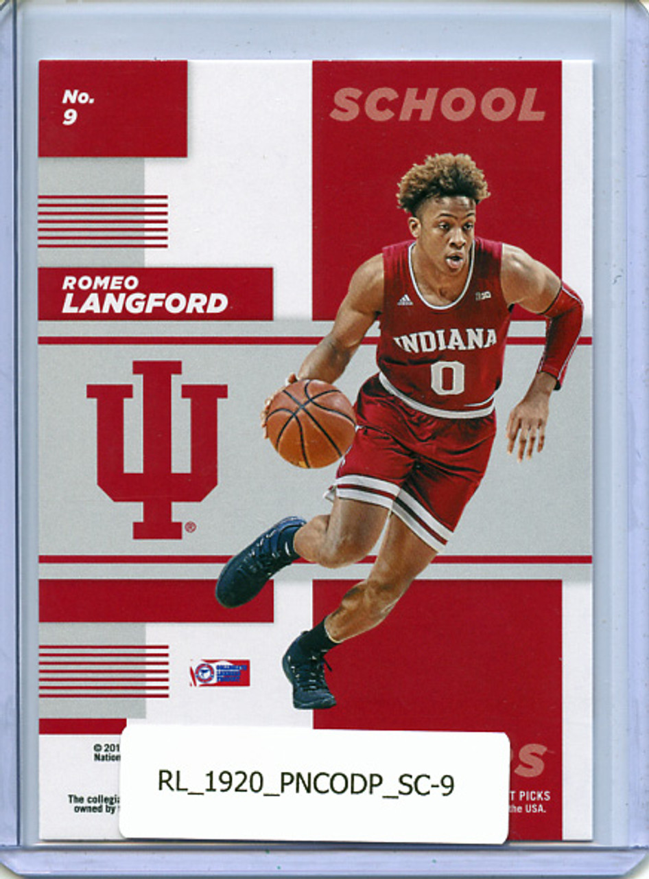 Romeo Langford 2019-20 Contenders Draft Picks, School Colors #9