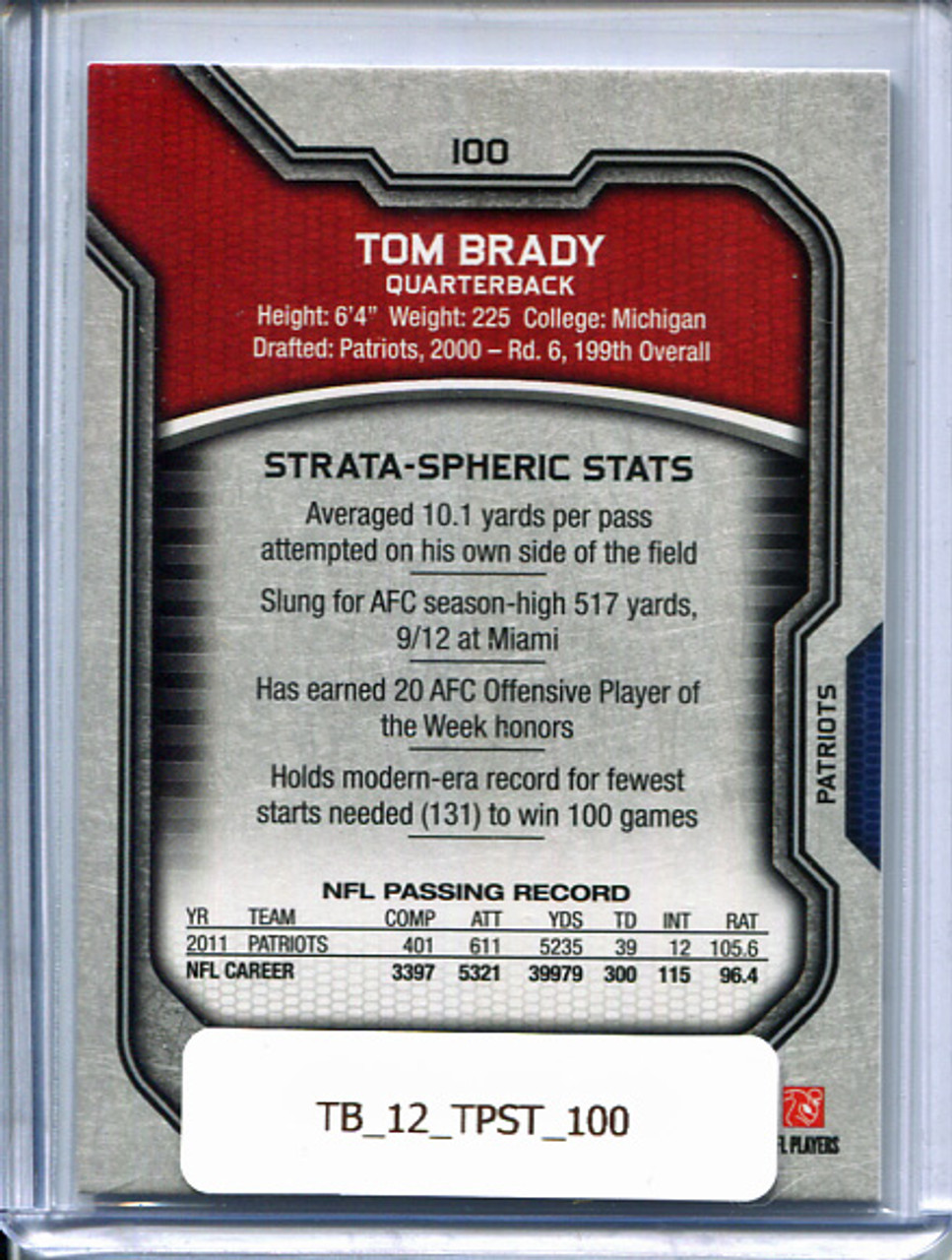 Tom Brady 2012 Strata #100