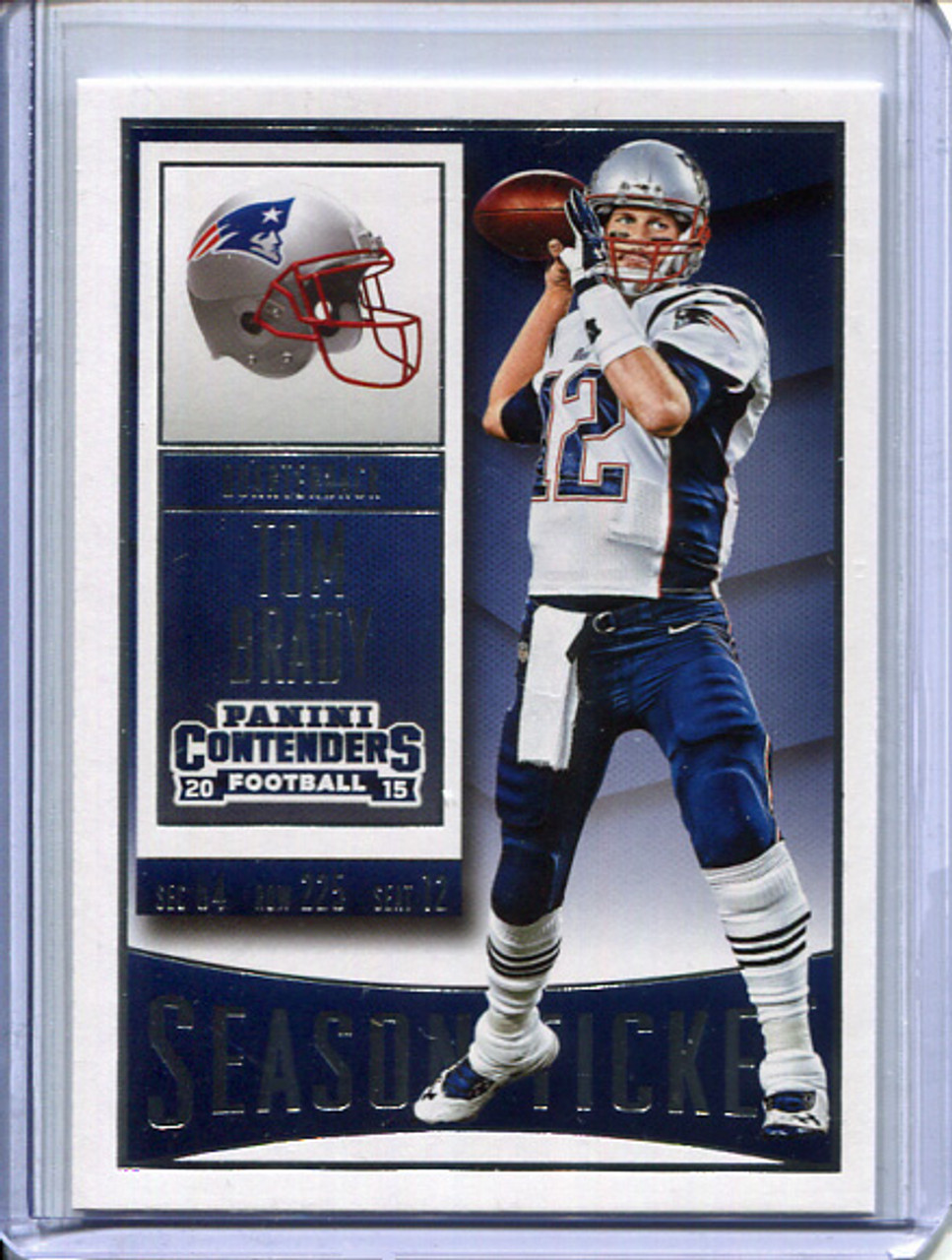 Tom Brady 2015 Contenders #79