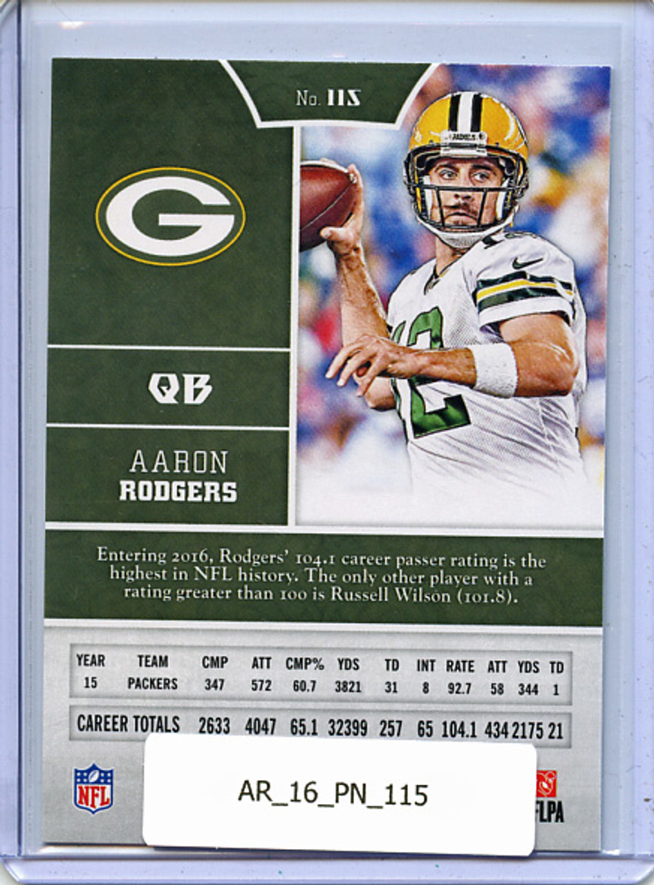 Aaron Rodgers 2016 Panini #115