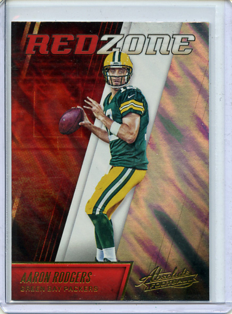 Aaron Rodgers 2016 Absolute, Red Zone #1