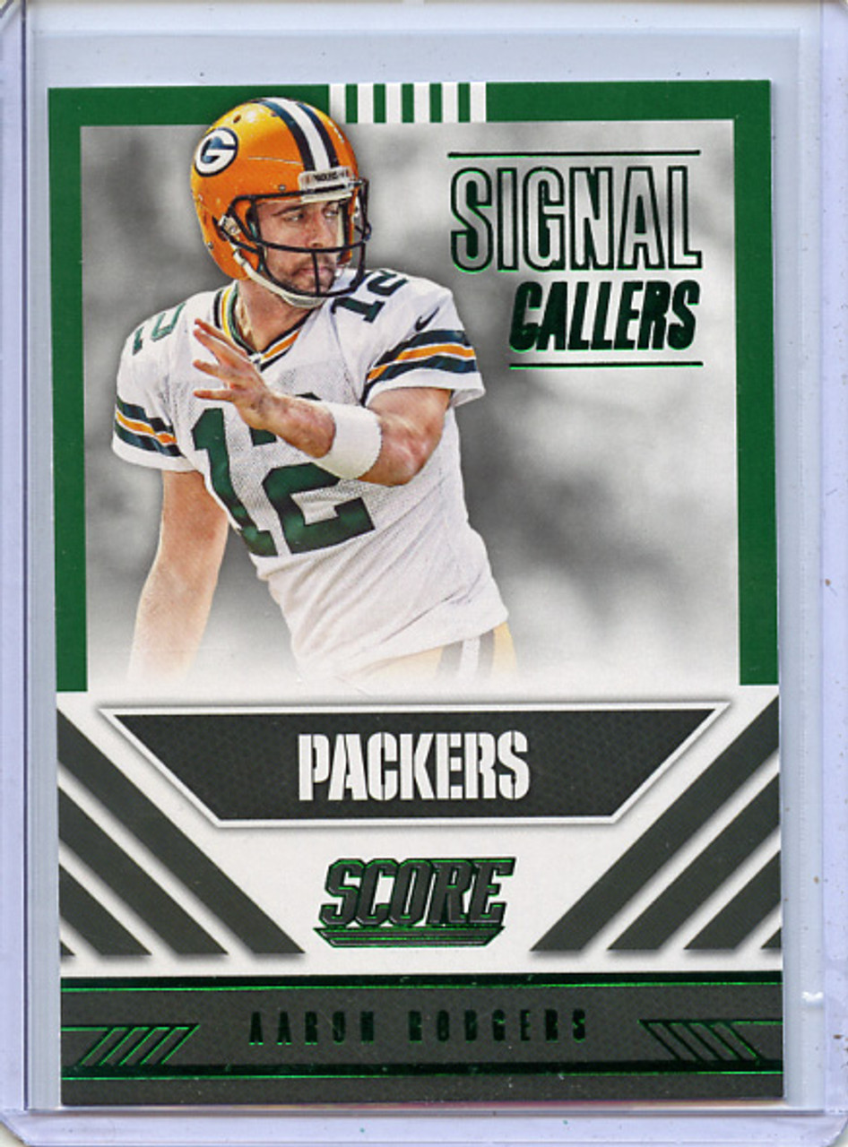 Aaron Rodgers 2016 Score, Signal Callers #9 Green