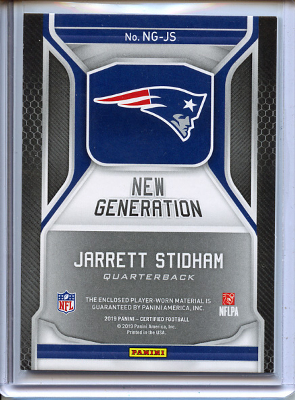 Jarrett Stidham 2019 Certified, New Generation Jerseys #NG-JS