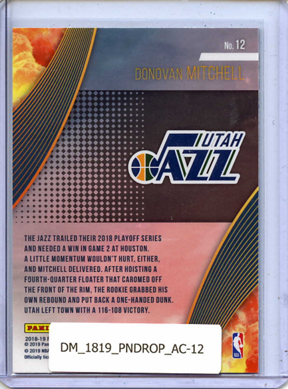 Donovan Mitchell 2018-19 Donruss Optic, All Clear For Takeoff #12