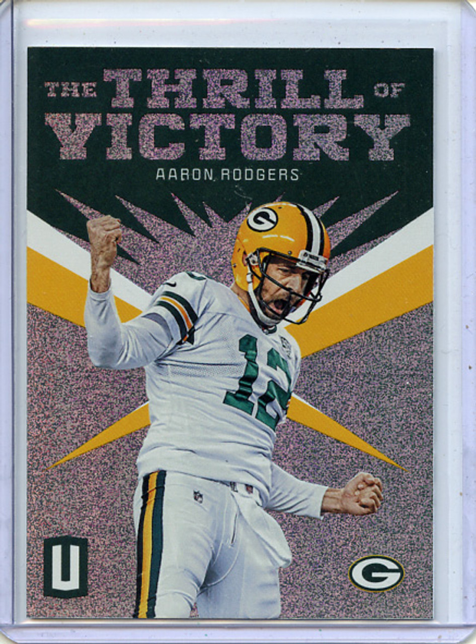 Aaron Rodgers 2019 Unparalleled, The Thrill of Victory #TV-ARO