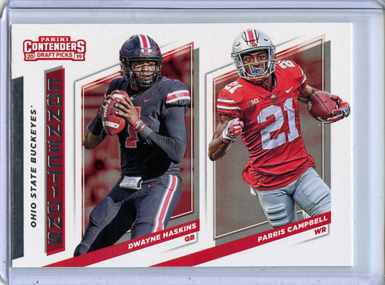 Dwayne Haskins, Parris Campbell 2019 Contenders Draft Picks, Connections #5