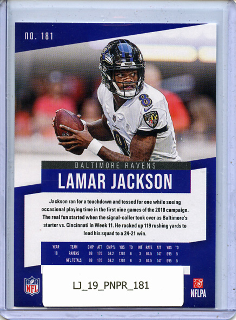 Lamar Jackson 2019 Prestige #181