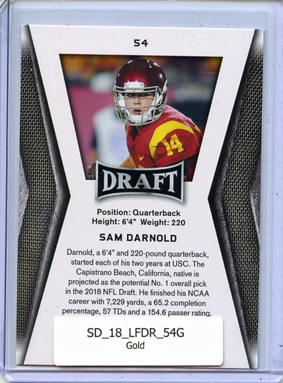 Sam Darnold 2018 Leaf Draft #54 Gold