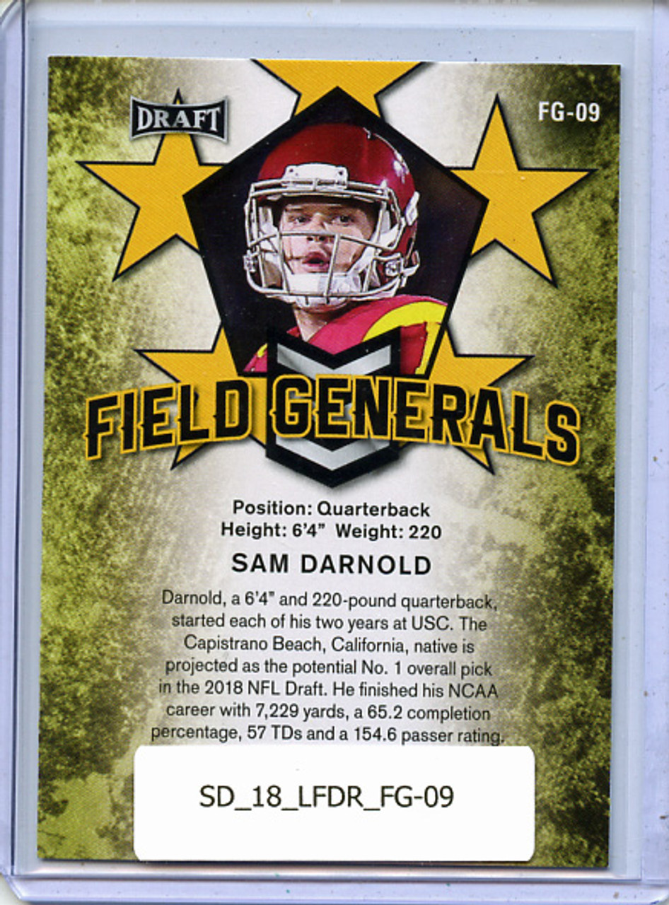 Sam Darnold 2018 Leaf Draft, Field Generals #FG-09