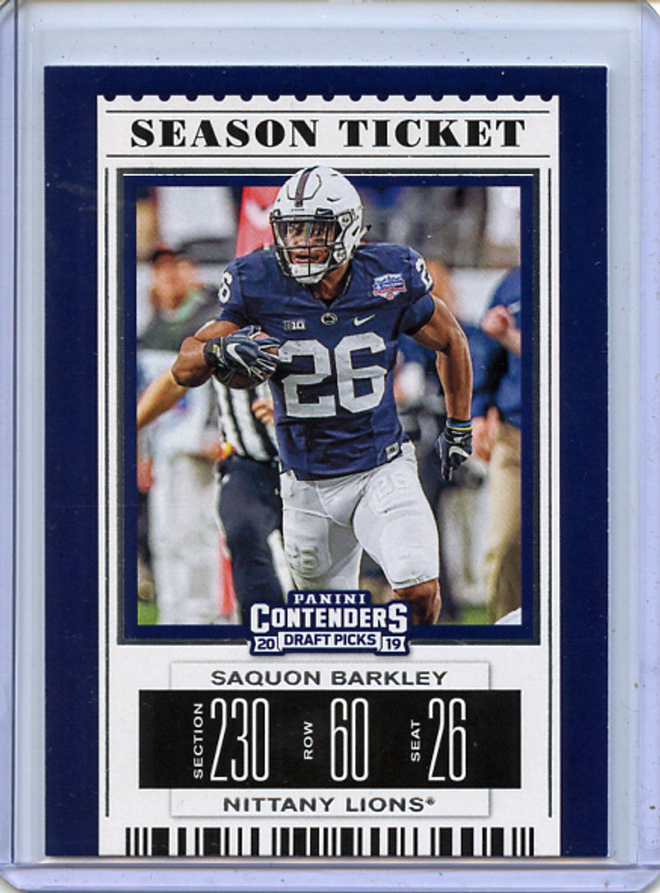 Saquon Barkley 2019 Contenders Draft Picks #90