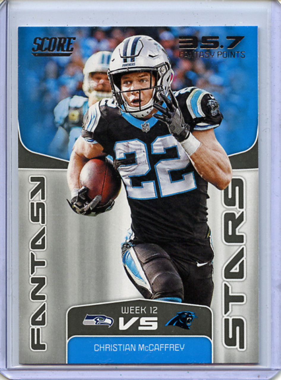 Christian McCaffrey 2019 Score, Fantasy Stars #FS-11