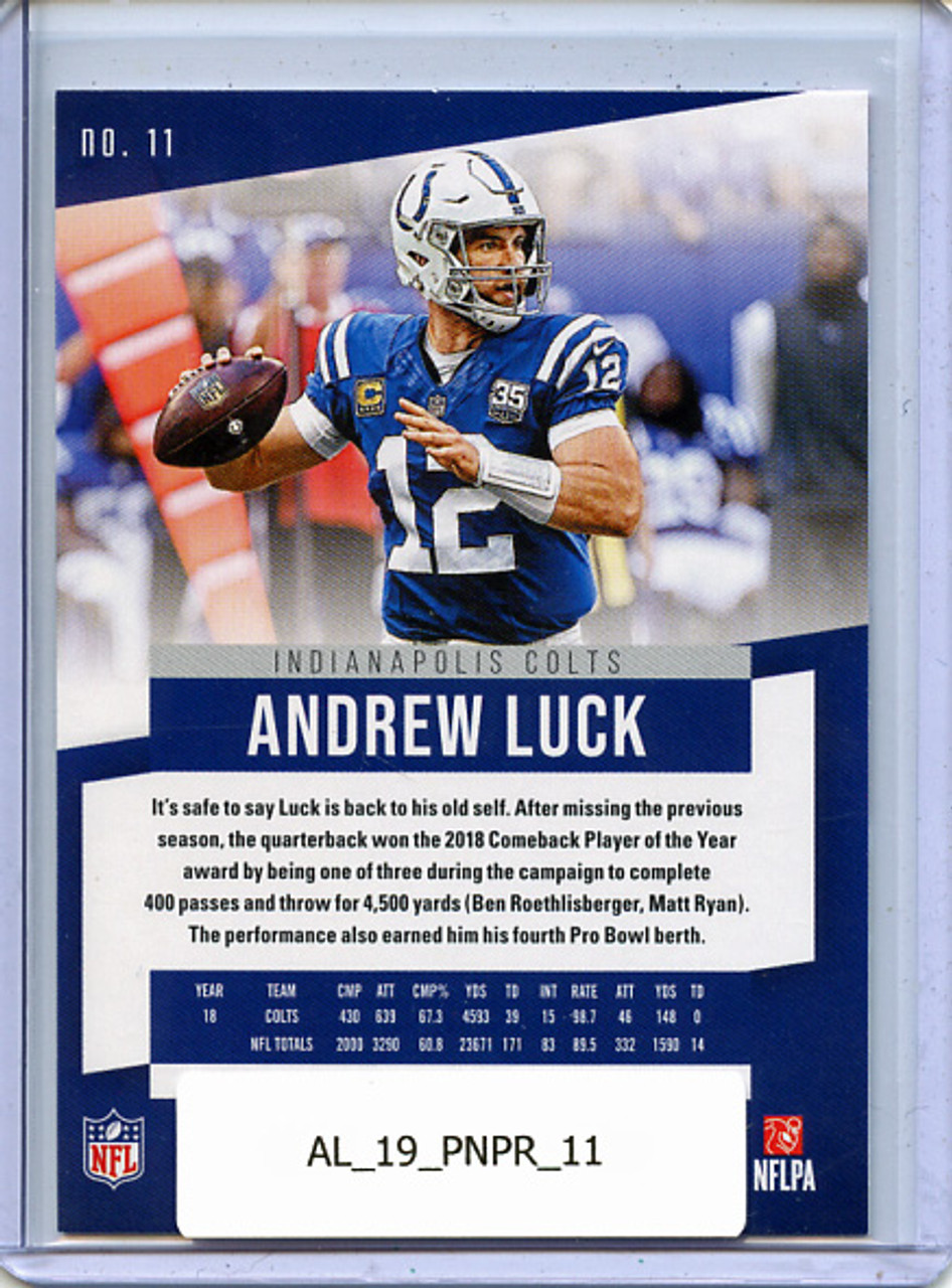 Andrew Luck 2019 Prestige #11