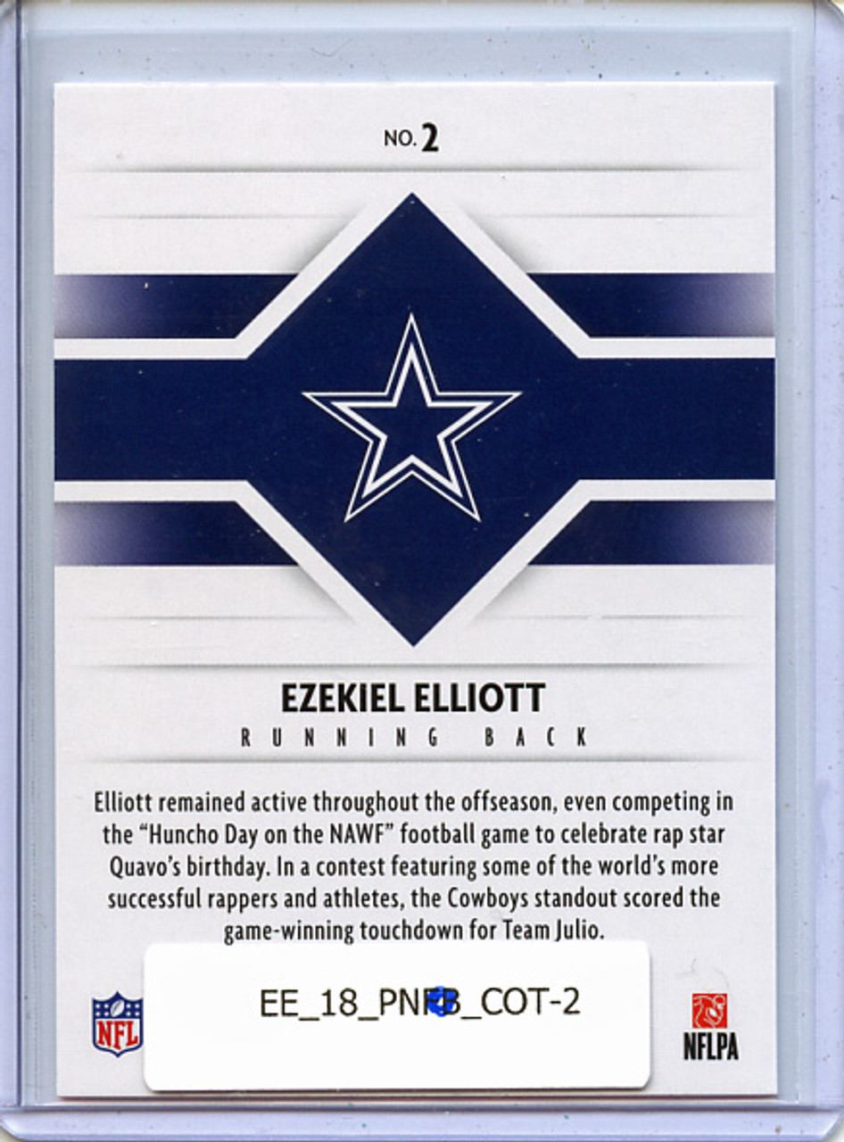 Ezekiel Elliott 2018 Panini, Champions of Tomorrow #2