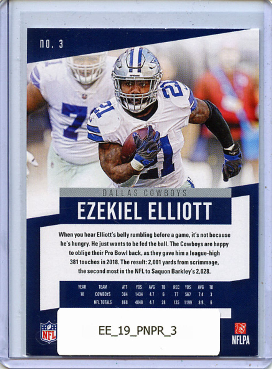 Ezekiel Elliott 2019 Prestige #3