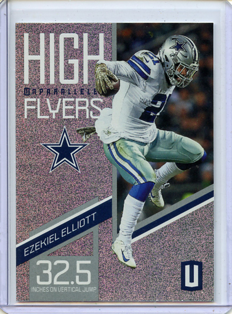 Ezekiel Elliott 2019 Unparalleled, High Flyers #HF-EE