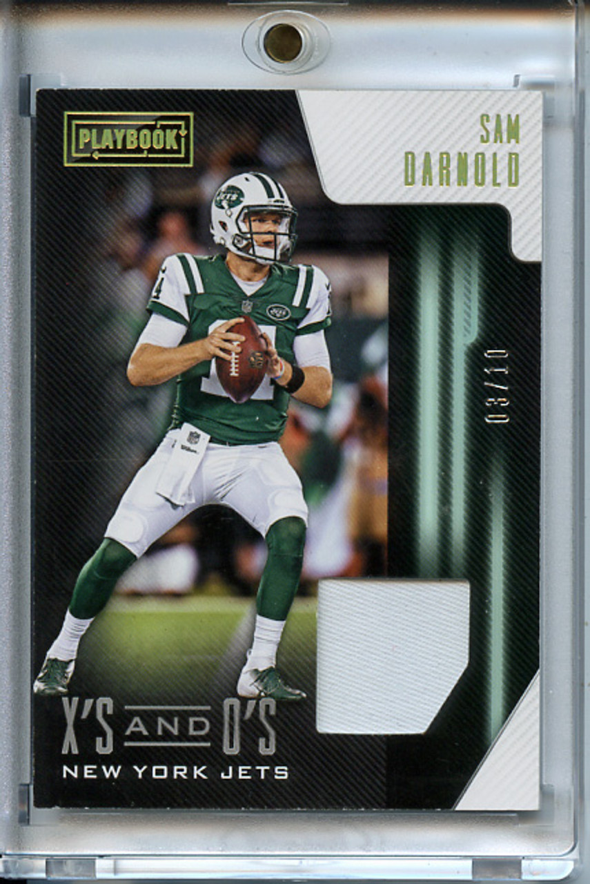 Sam Darnold 2018 Playbook, X's and O's #13 Jerseys Prime (#03/10)
