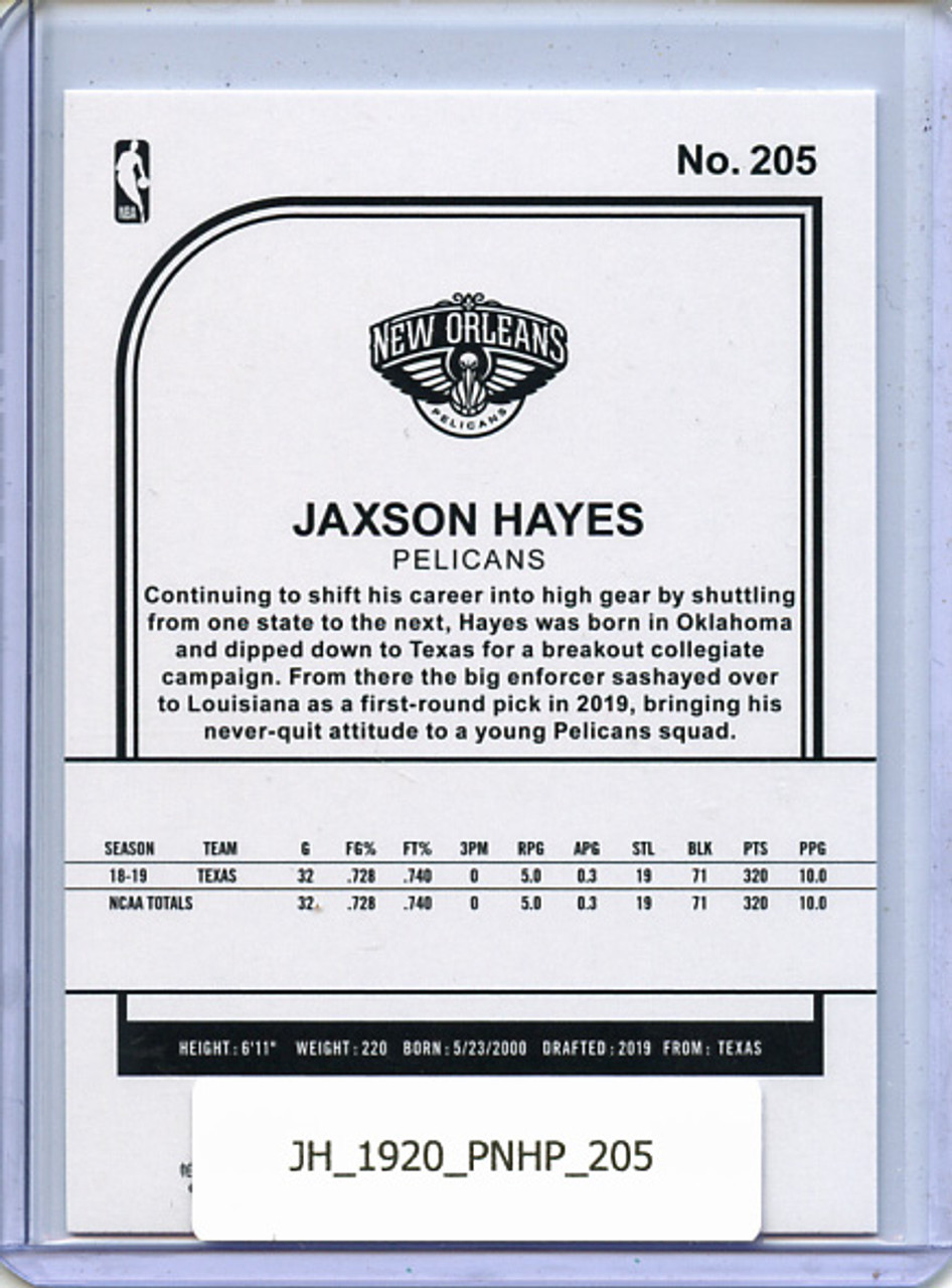 Jaxson Hayes 2019-20 Hoops #205