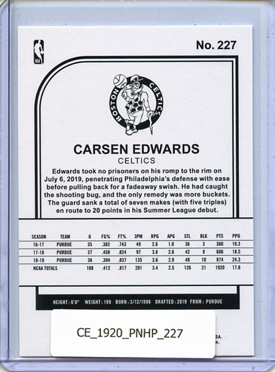 Carsen Edwards 2019-20 Hoops #227