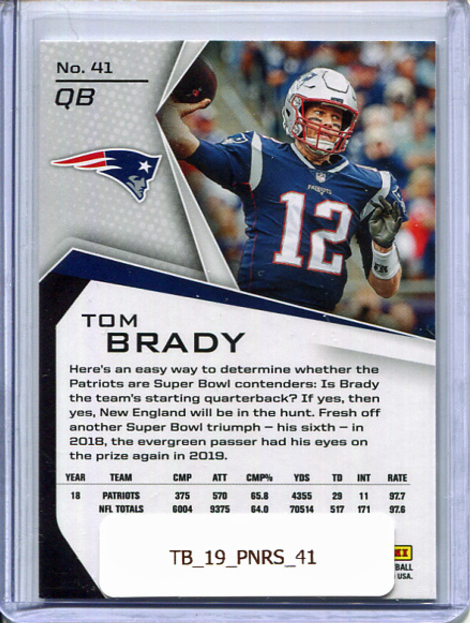 Tom Brady 2019 Rookies & Stars #41
