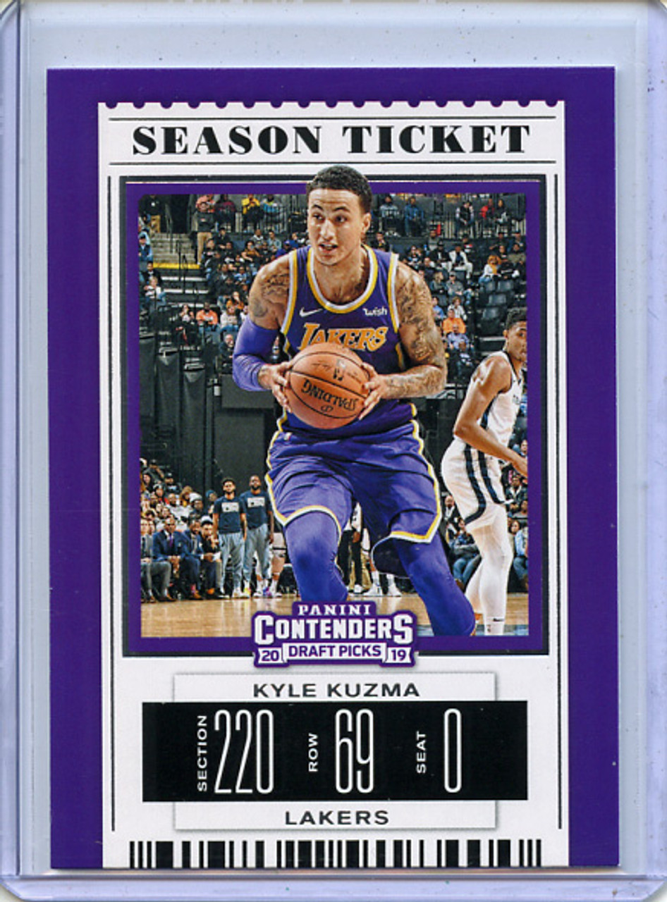 Kyle Kuzma 2019-20 Contenders Draft Picks #33