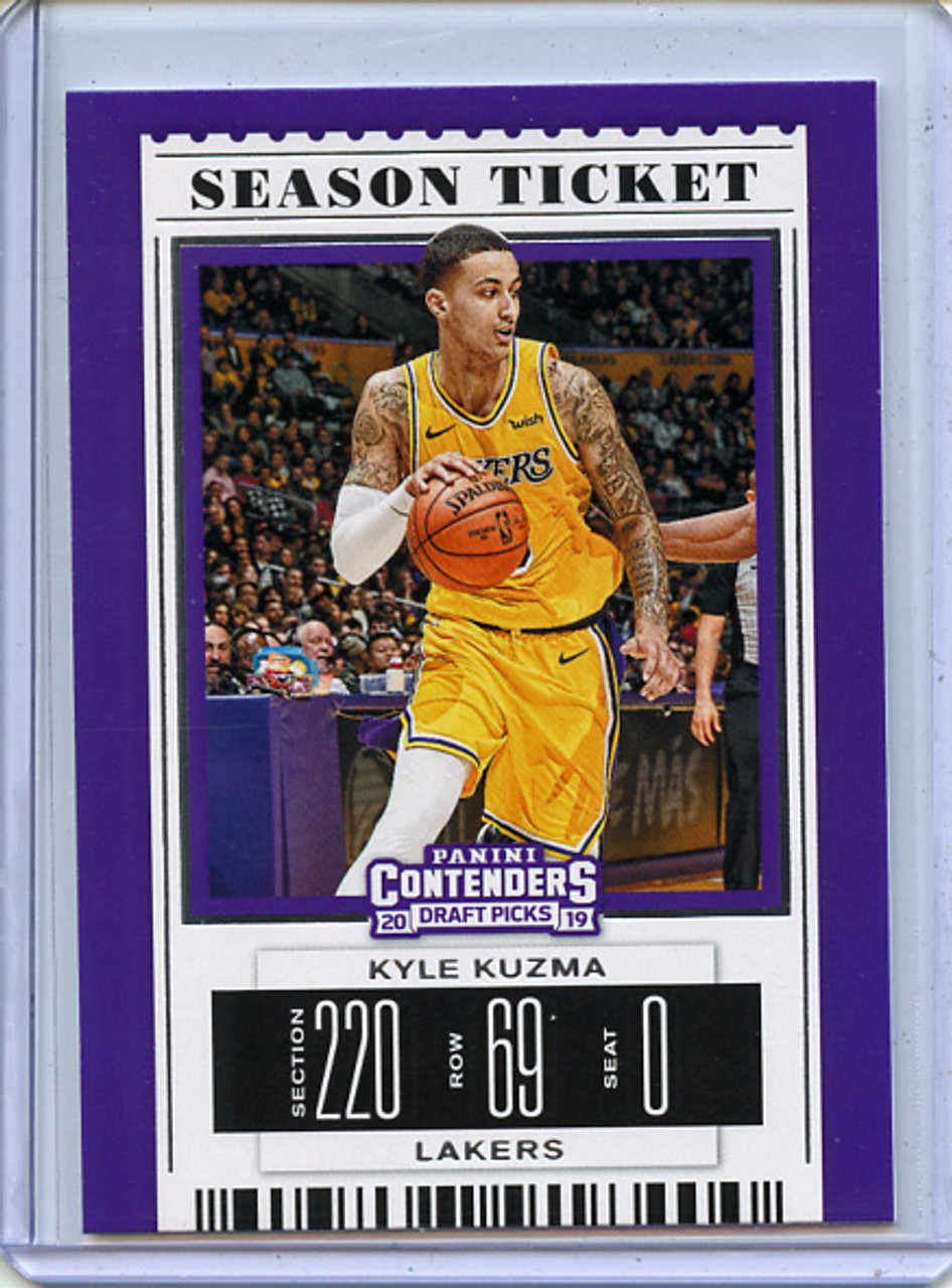 Kyle Kuzma 2019-20 Contenders Draft Picks #33 Variations