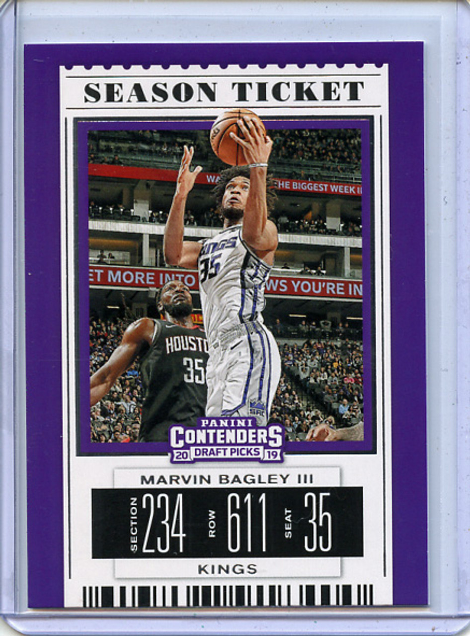 Marvin Bagley III 2019-20 Contenders Draft Picks #41 Variations