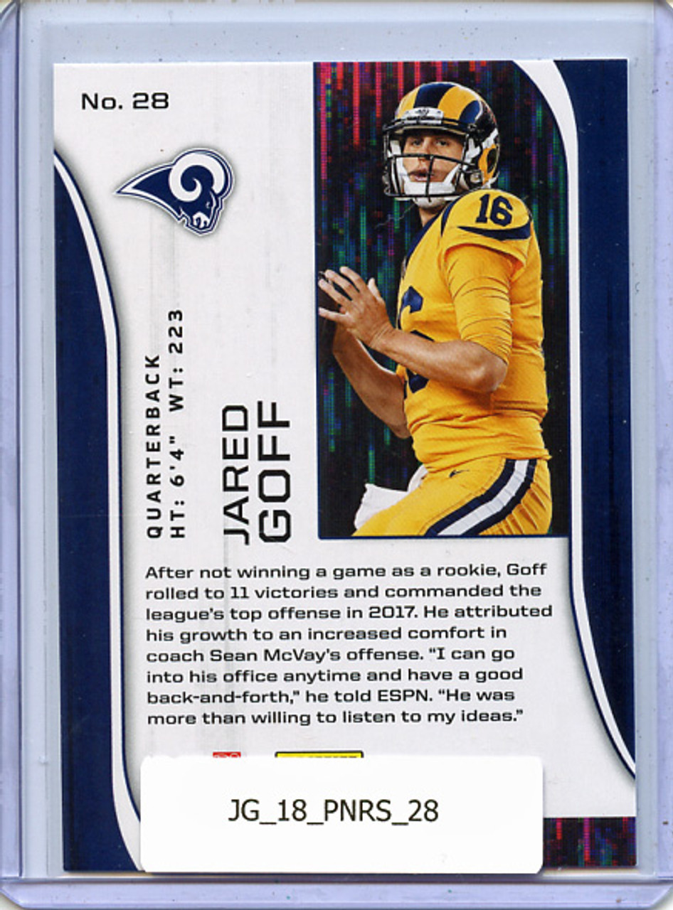 Jared Goff 2018 Rookies & Stars #28