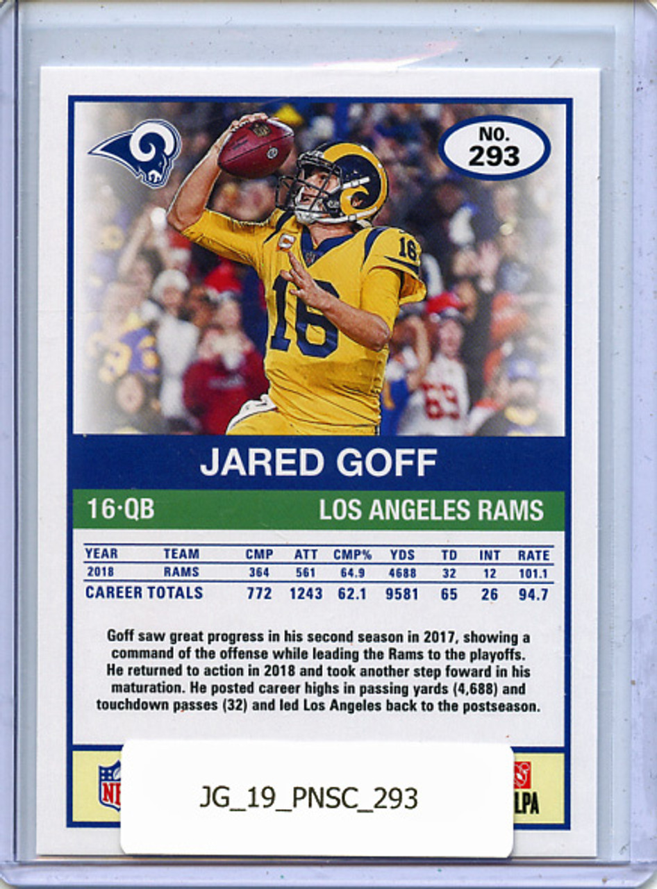 Jared Goff 2019 Score #293