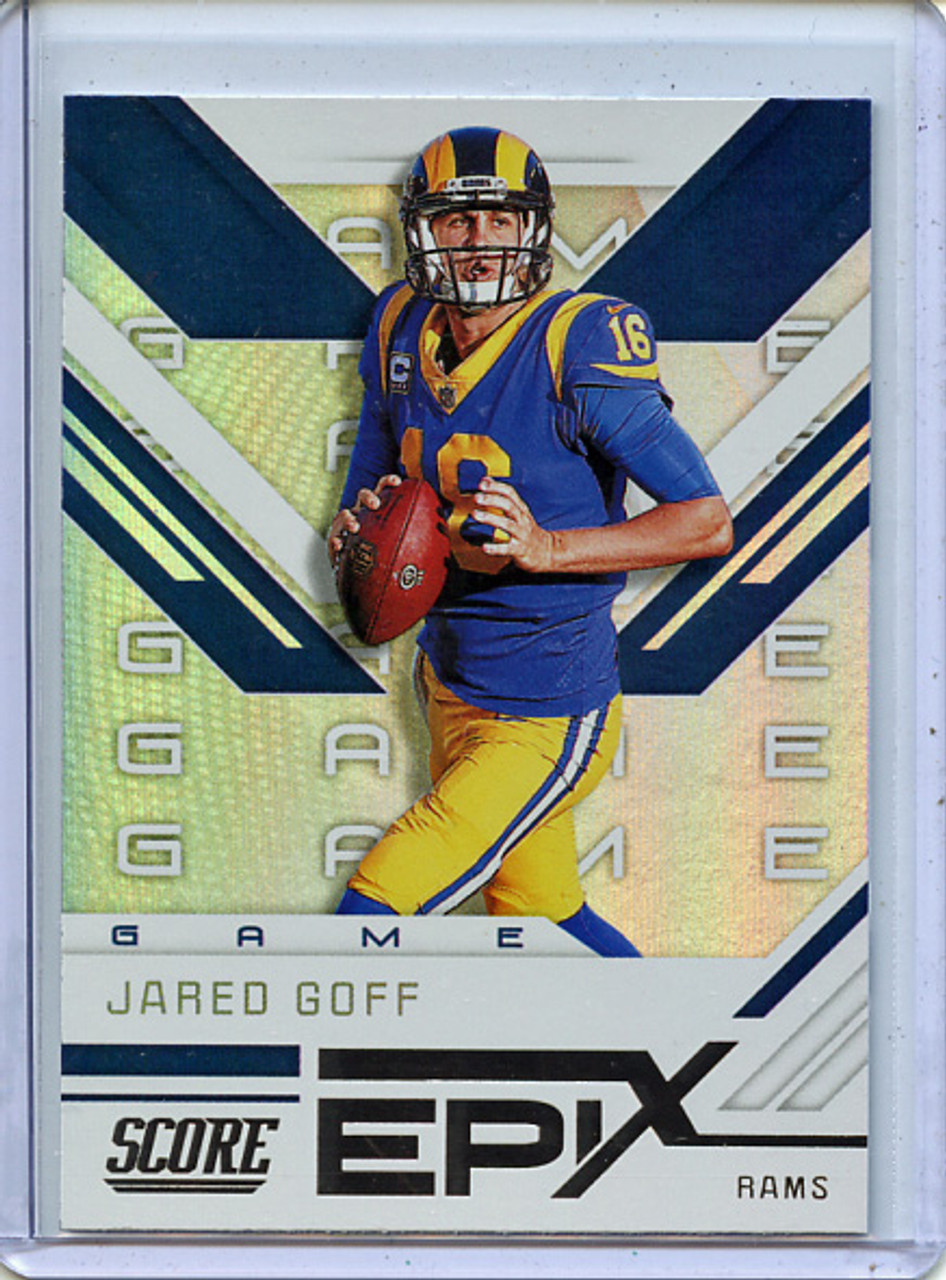 Jared Goff 2019 Score, Epix Game #EG-1