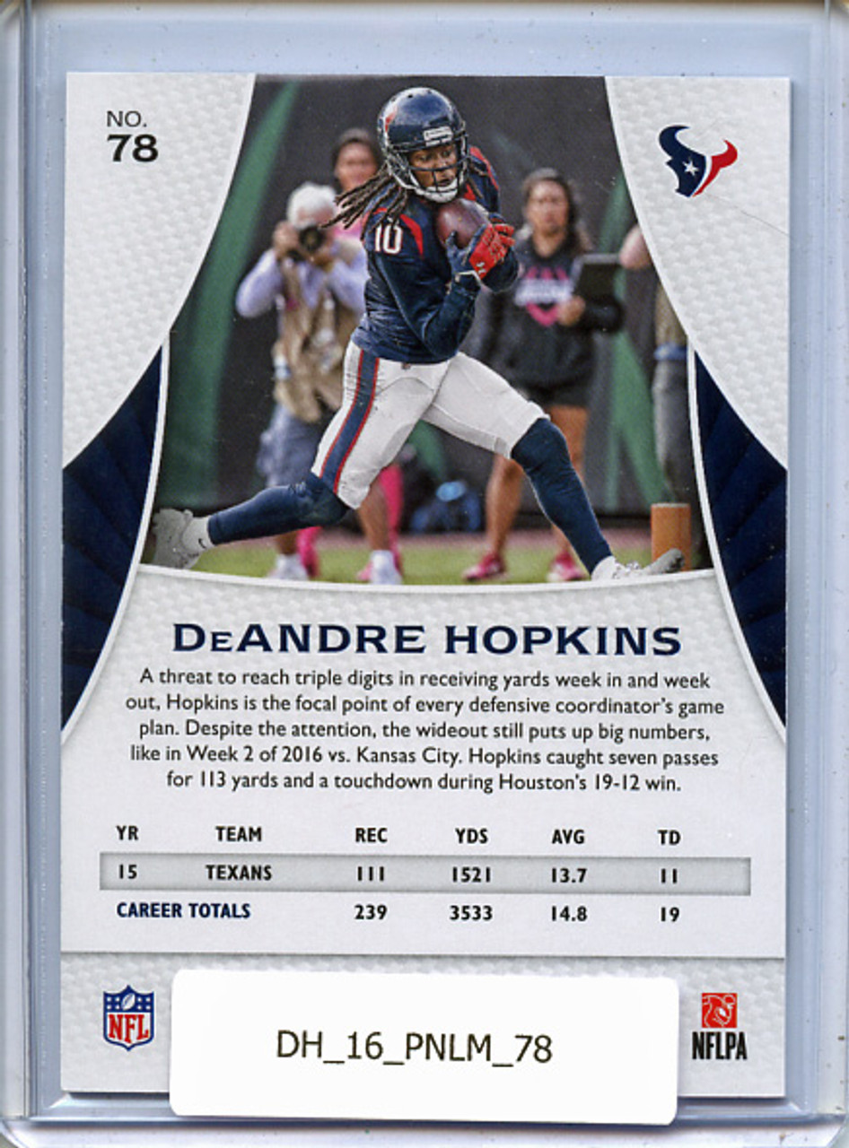 DeAndre Hopkins 2016 Limited #78