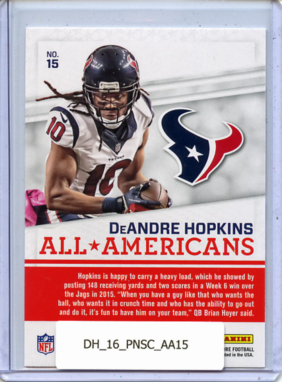 DeAndre Hopkins 2016 Score, All Americans #15