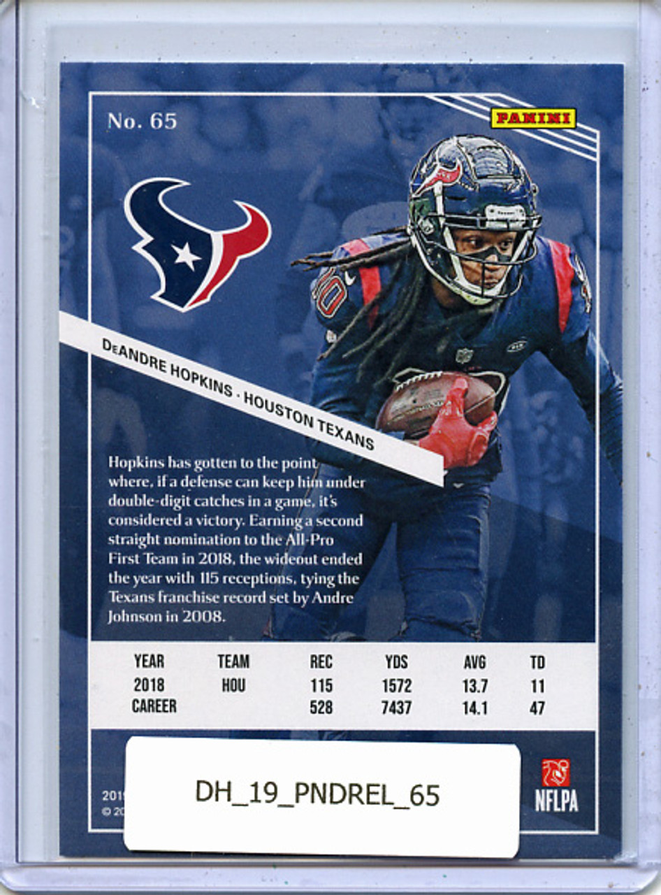 DeAndre Hopkins 2019 Donruss Elite #65