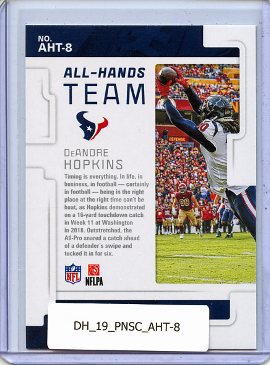 DeAndre Hopkins 2019 Score, All-Hands Team #AHT-8