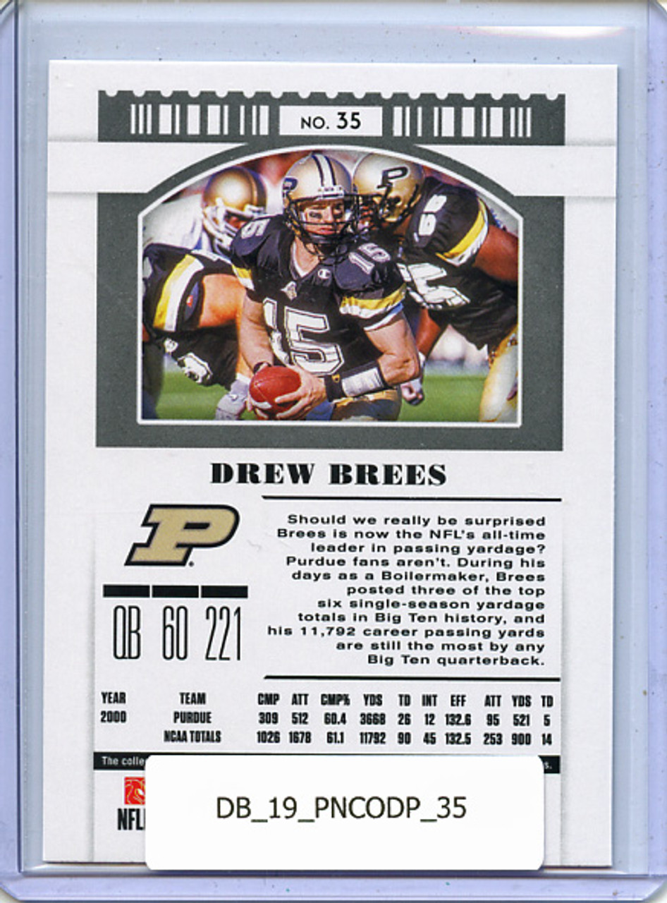 Drew Brees 2019 Contenders Draft Picks #35