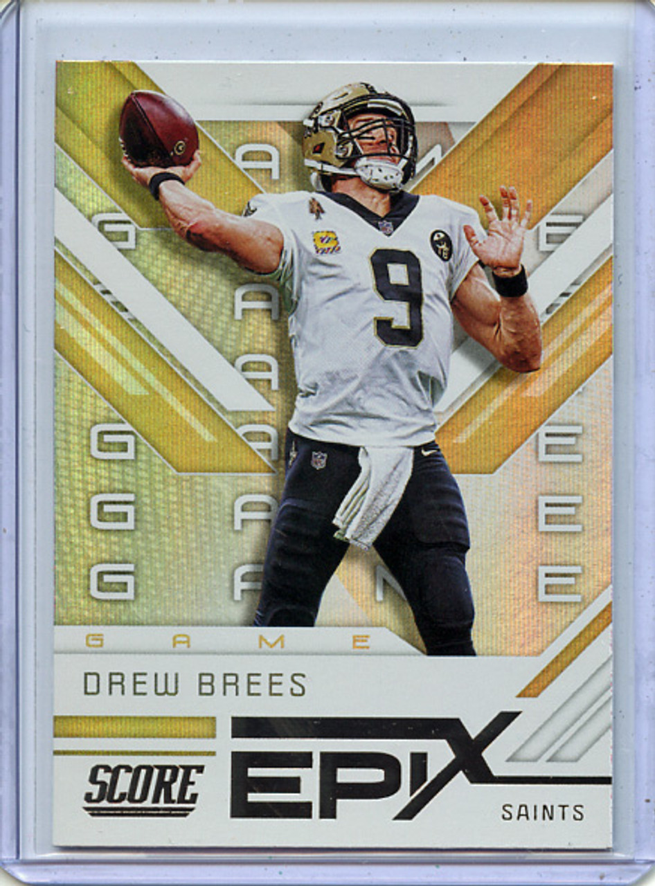 Drew Brees 2019 Score, Epix Game #EG-4