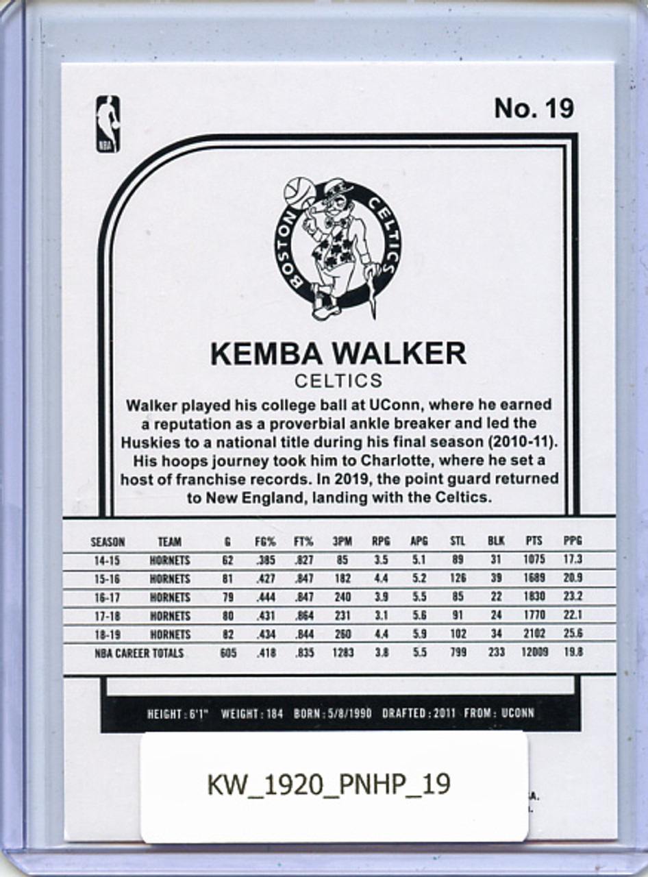 Kemba Walker 2019-20 Hoops #19