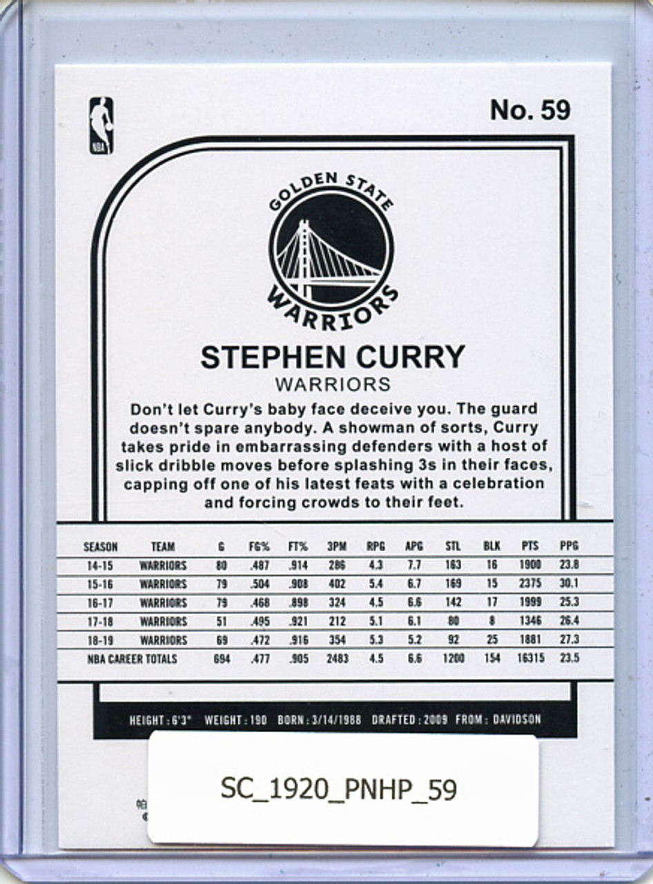 Stephen Curry 2019-20 Hoops #59